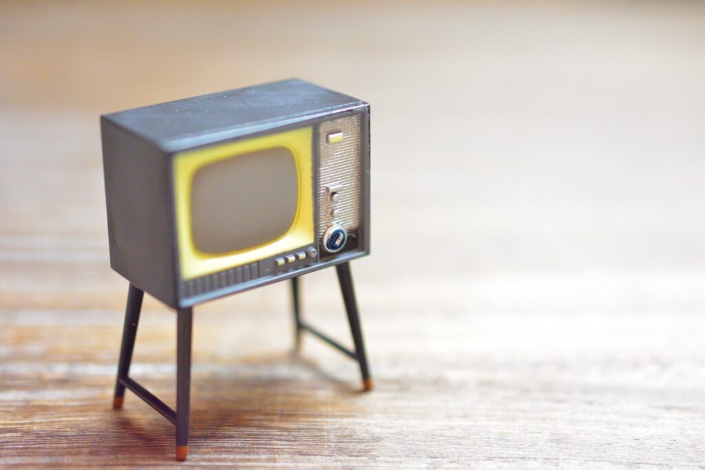 古いテレビ