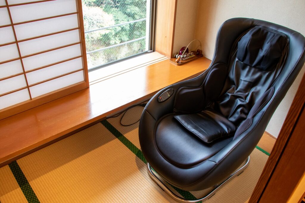 和室とマッサージチェア
