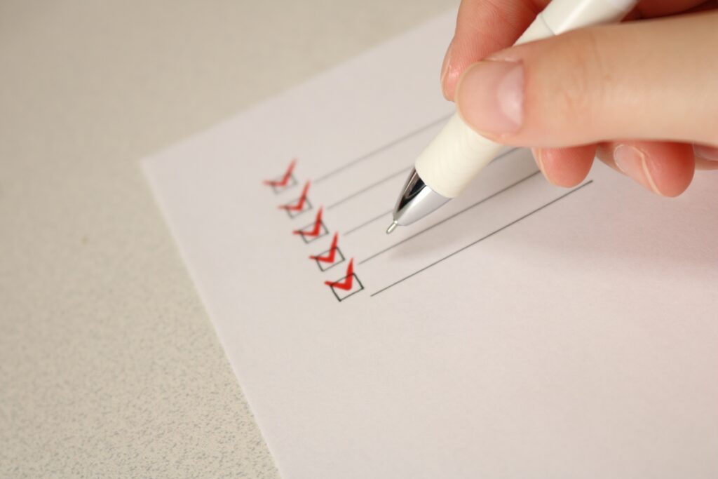 チェックリスト