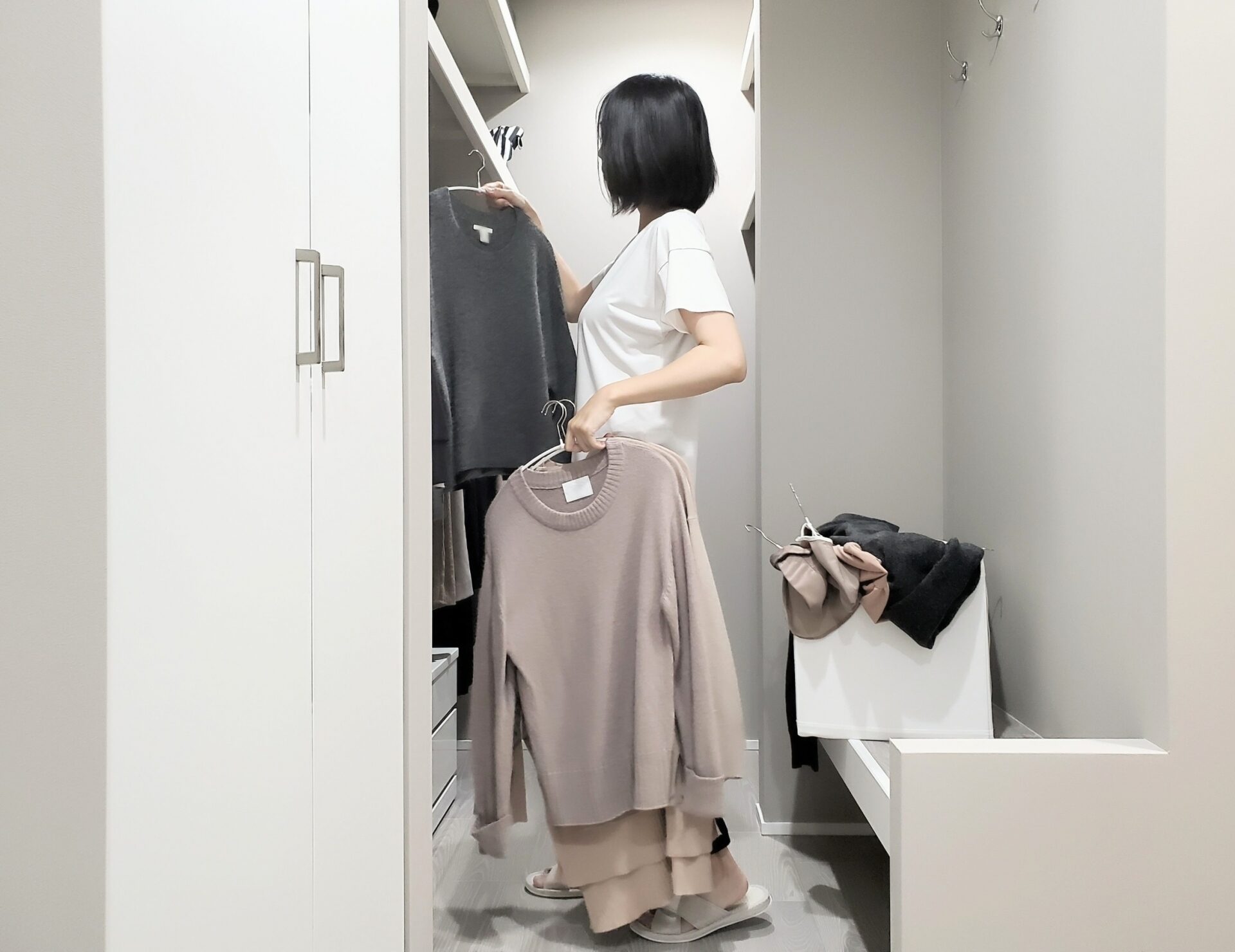 クローゼットの整理