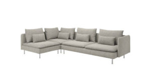 L字型カウチソファー