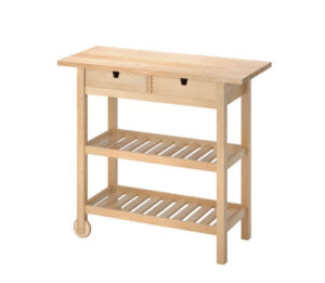 移動式キャスター付きカウンターテーブル