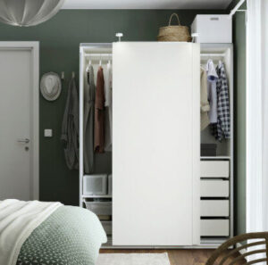 スライド扉洋服タンス